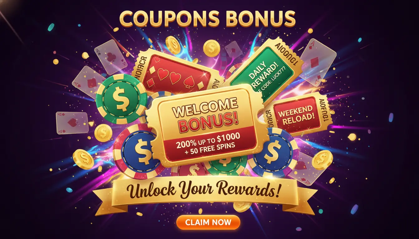 Bonuskuponer Golden star casino