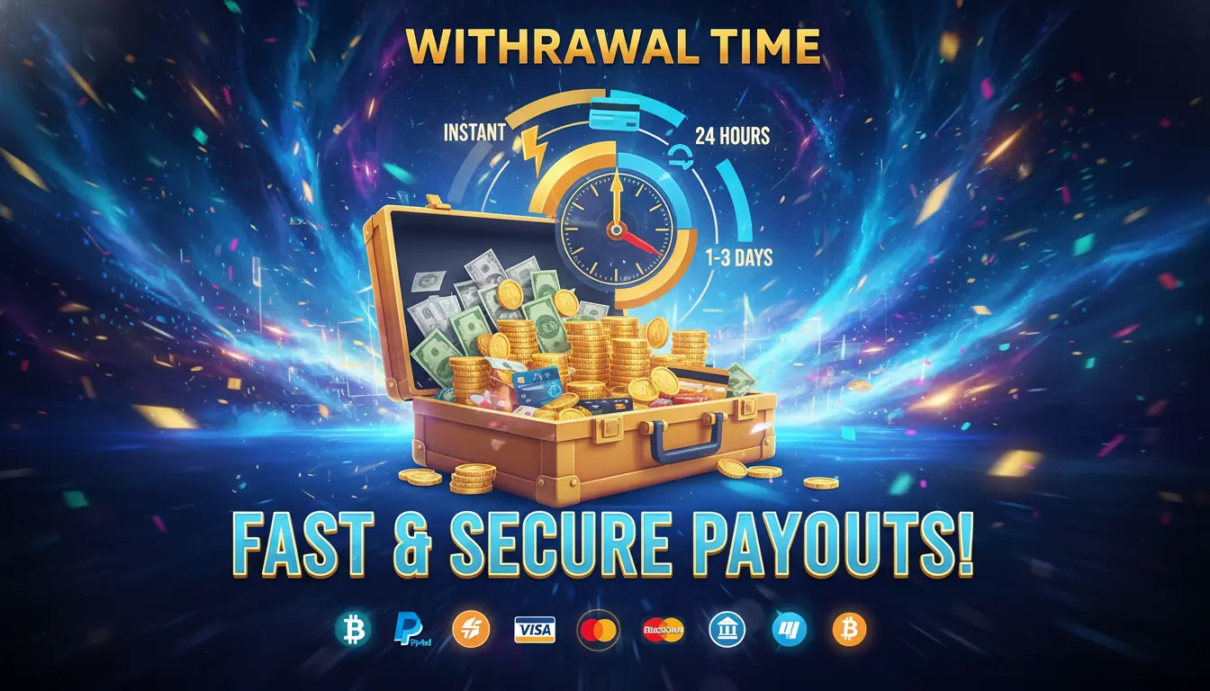 Hvor lang tid tager udbetaling hos Golden star casino?