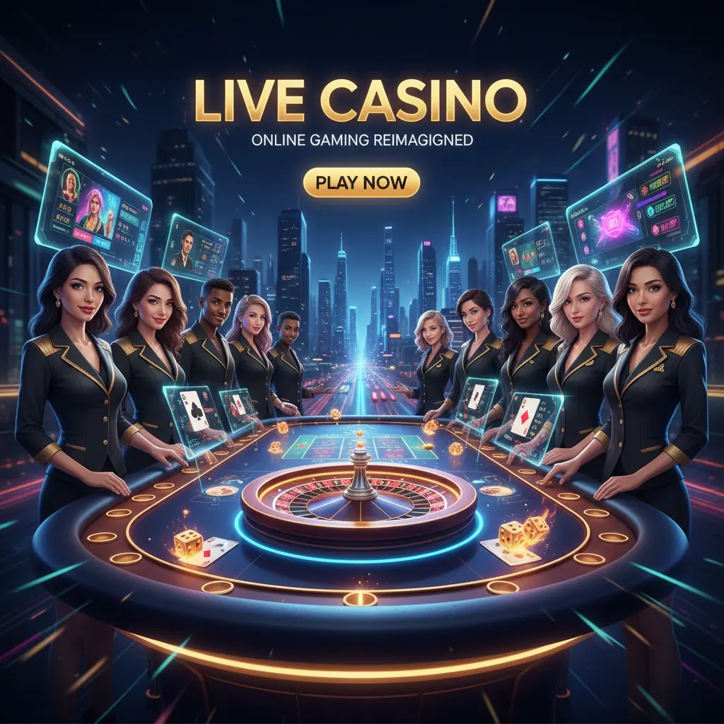 Spil live casino hos Golden star casino